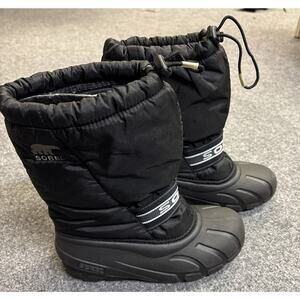 Sorel Men’s 5/ Women’s 6.5 Black Waterproof Insulated Snow Boots